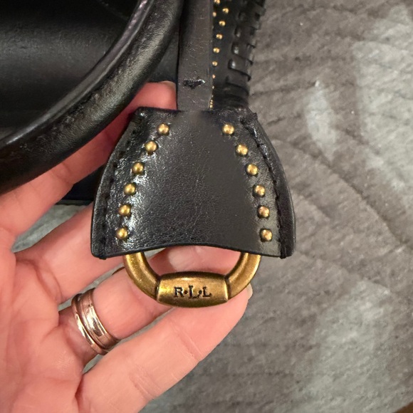 Ralph Lauren cow Leather bag vintage - Picture 7 of 8